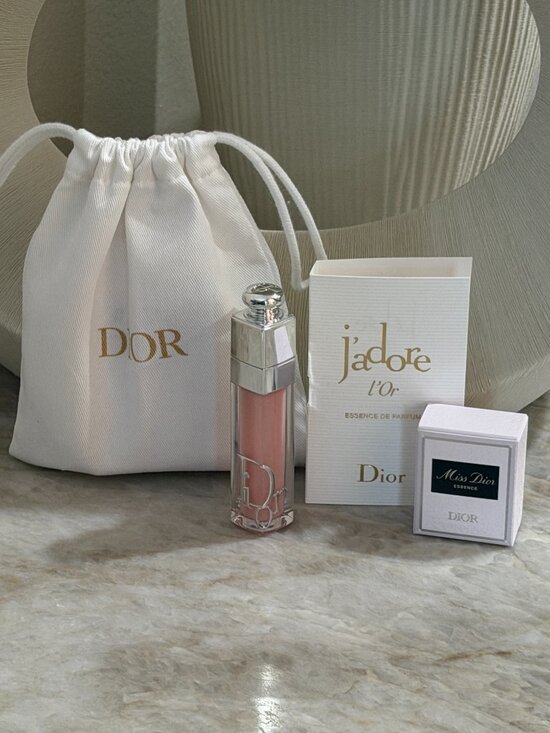 Dior Other - Dior Addict Lip Maximizer, shade 001 Pink Miss Dior Essence bundle set